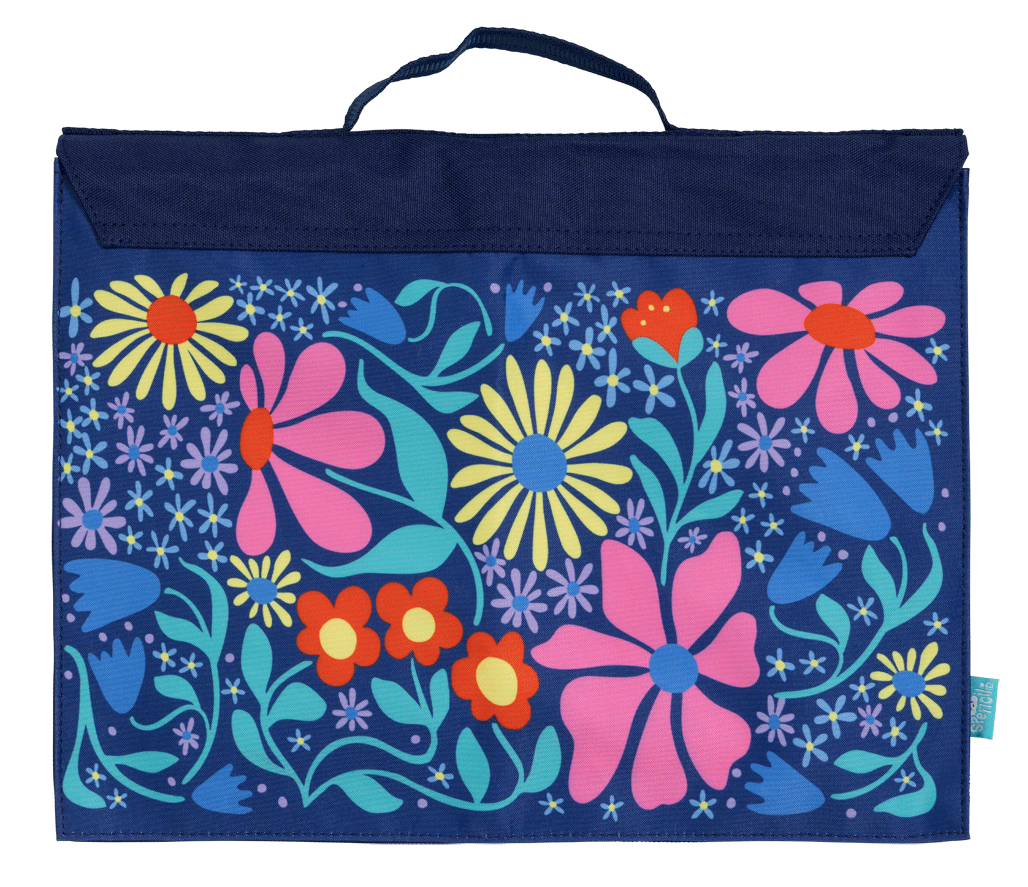 Spencil Library Bag Flower Fun