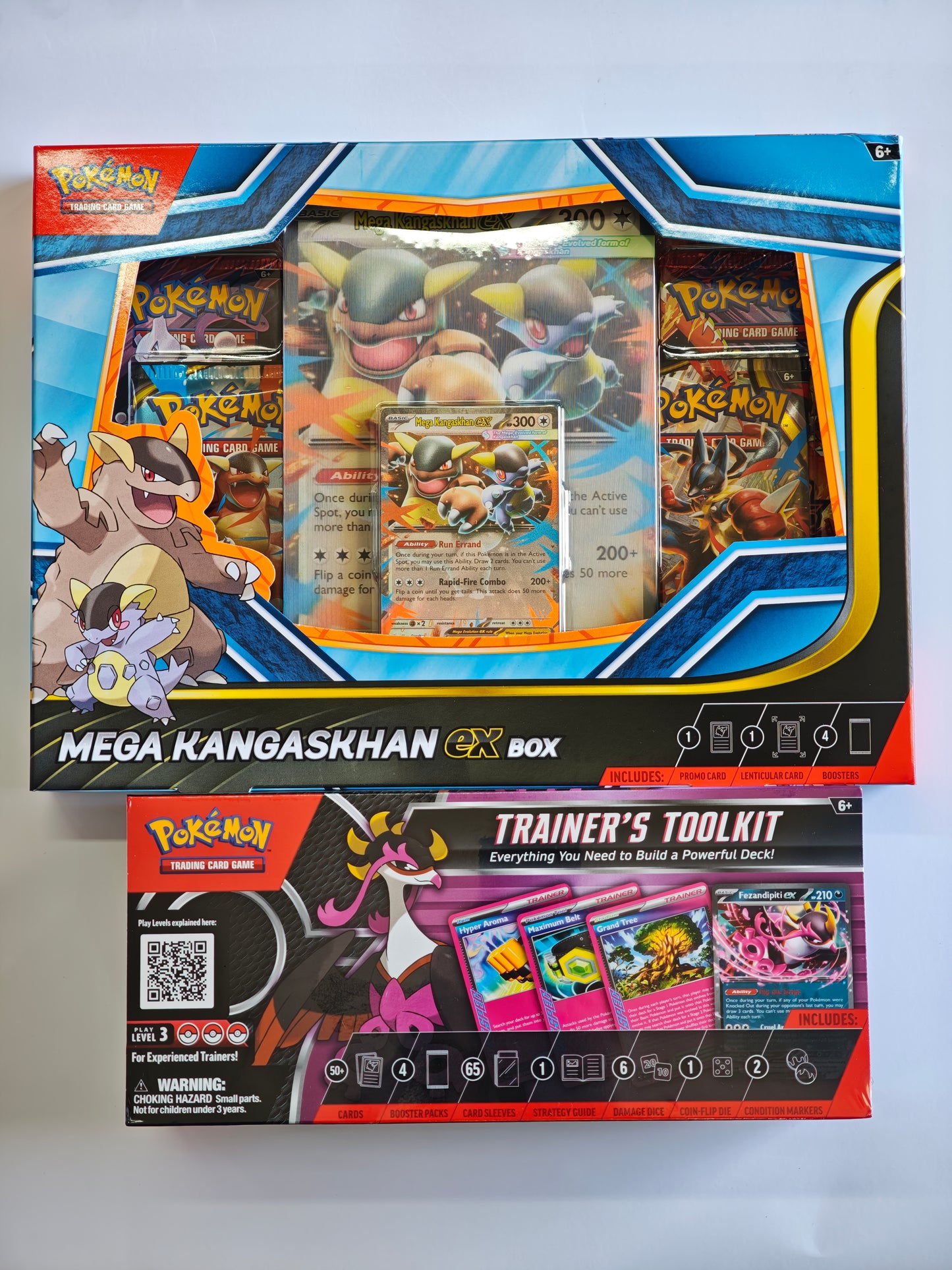 POKEMON MEGA KANGASKHAN EX BOX BUNDLE WITH TRAINER'S TOOLKIT