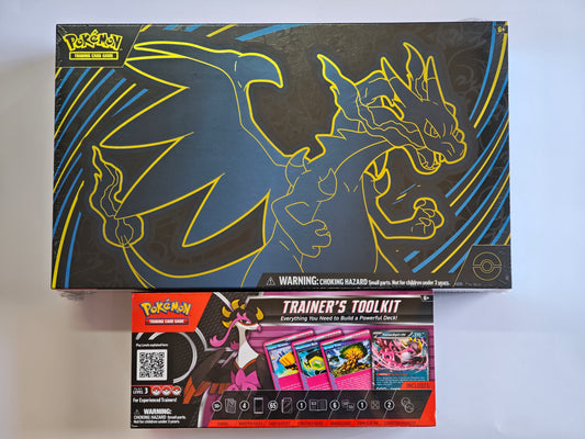POKEMON MEGA CHARIZARD X EX ULTRA PREMIUM COLLECTION & TRAINERS TOOLKIT