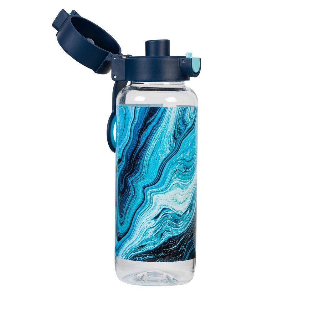 Spencil Big Water Bottle - Ocean Marble