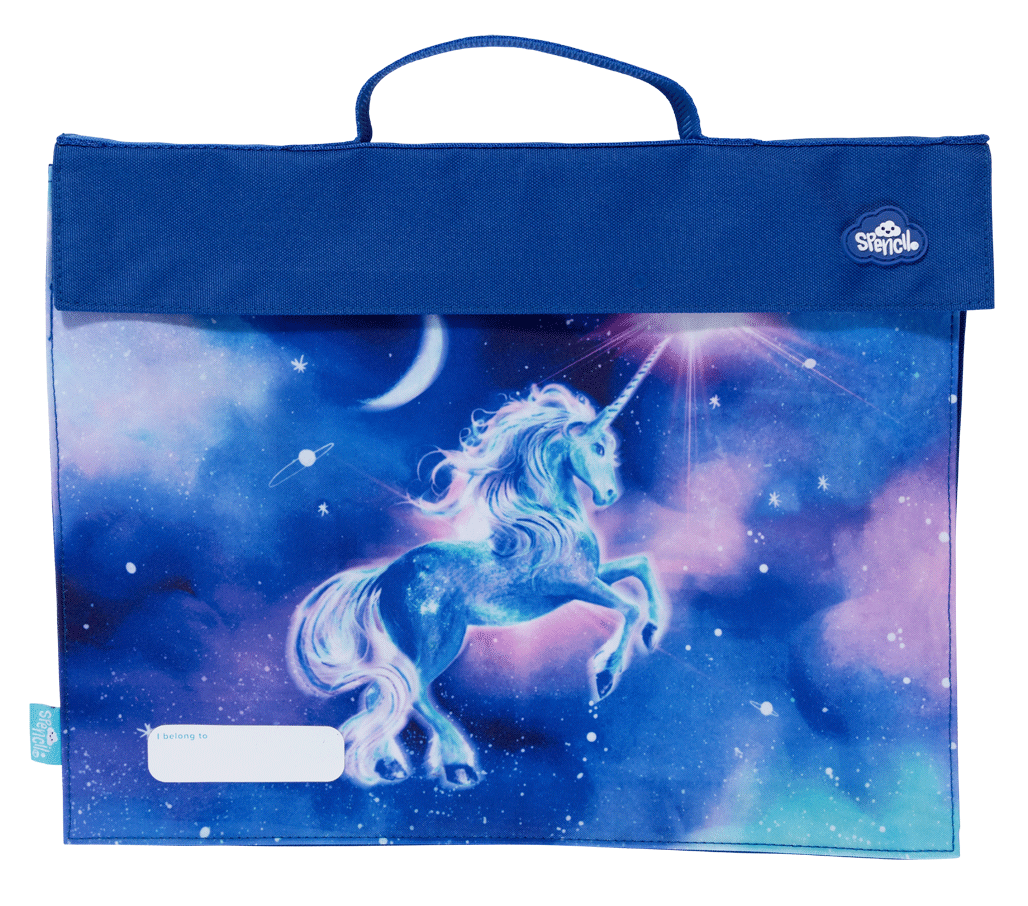 Spencil Library Bag Moonlit Unicorn