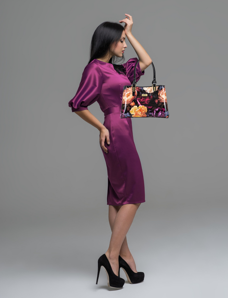 Serenade - Harriet Grip Handle Leather Bag