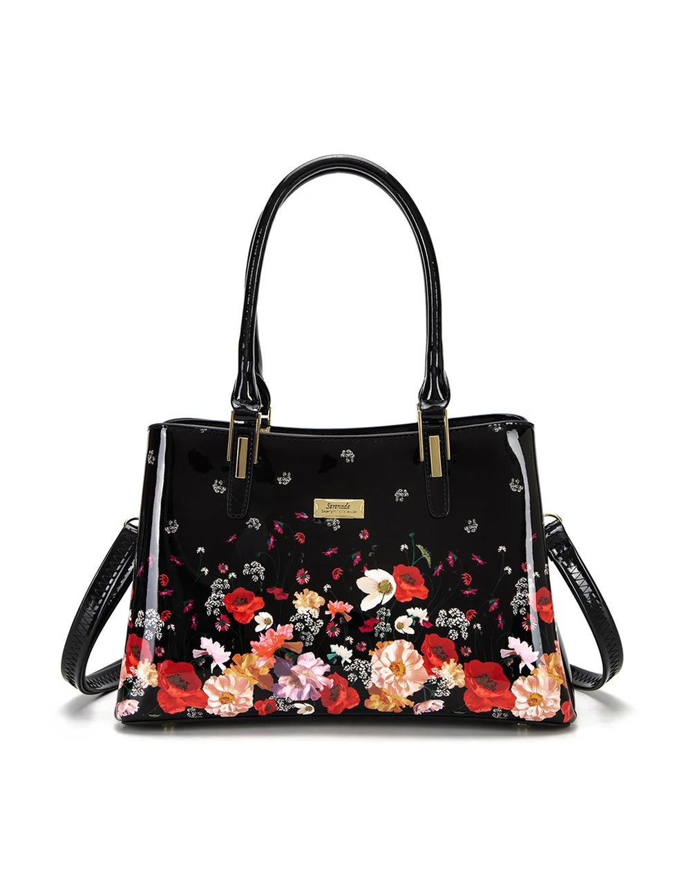 Serenade Leather CLARA GRIP HANDLE LEATHER BAG