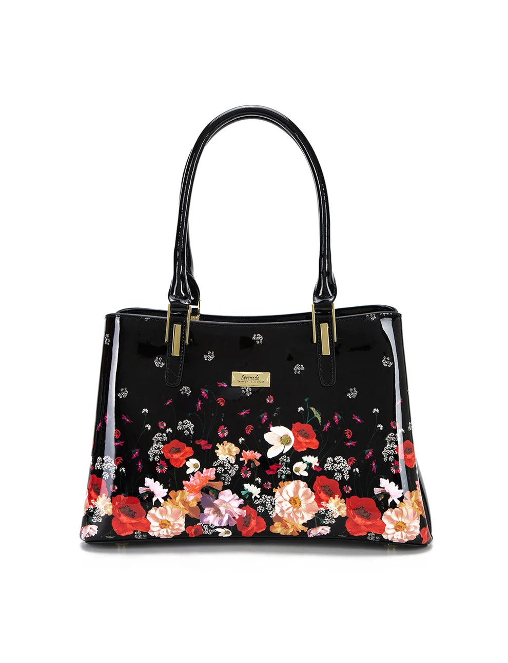 Serenade Leather CLARA GRIP HANDLE LEATHER BAG