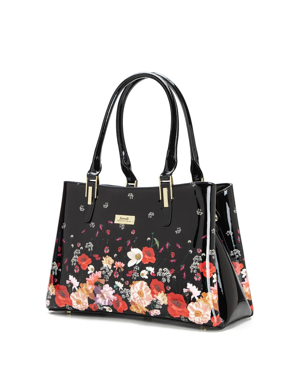 Serenade Leather CLARA GRIP HANDLE LEATHER BAG