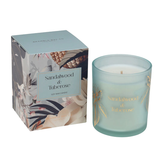 SCENT WITH LOVE CANDLE - SANDALWOOD & TUBEROSE
