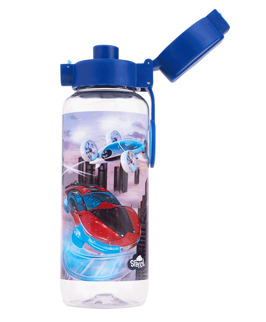 Spencil Big Water Bottle - Flying Cars