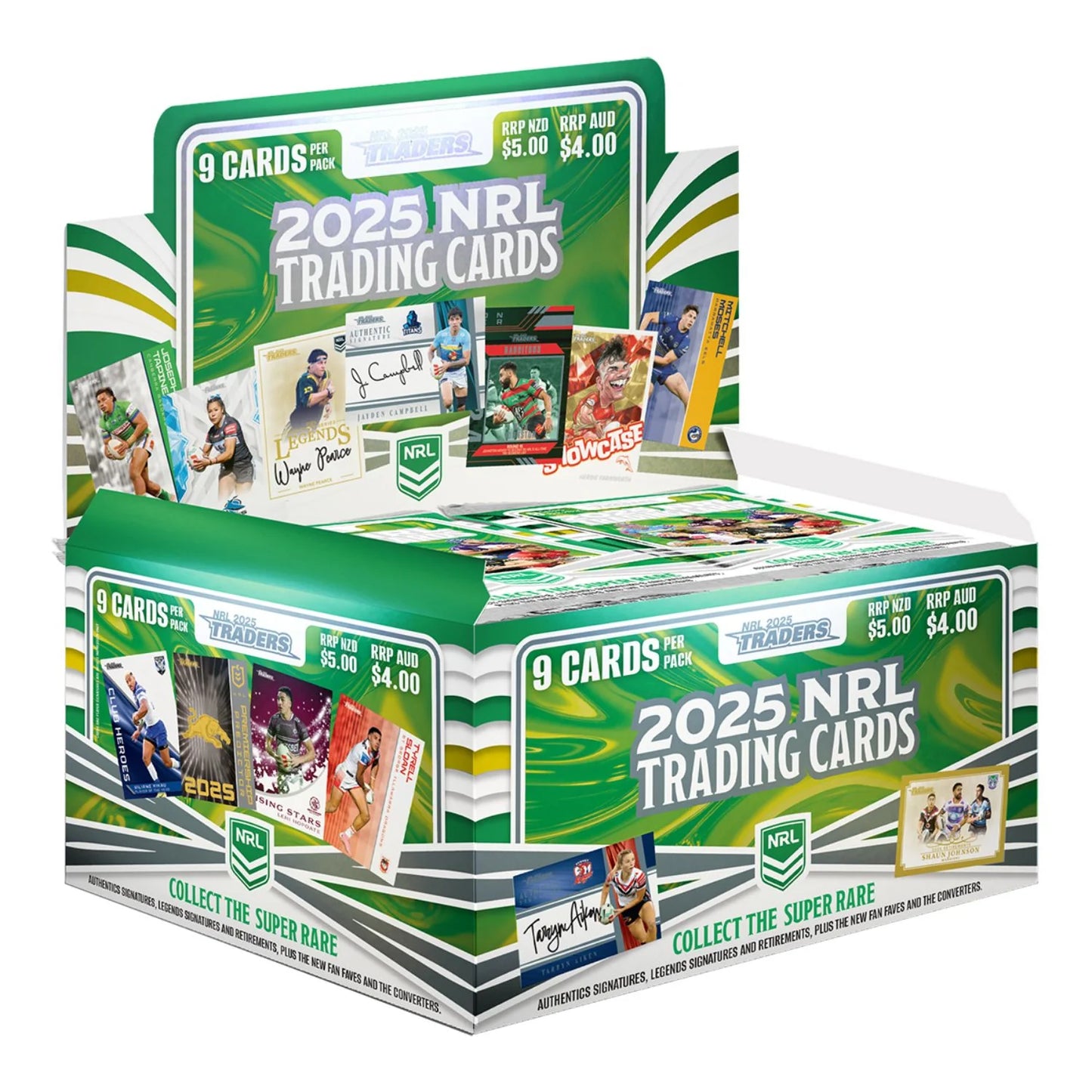NRL 2025 Trading Card Box - 36 Packs