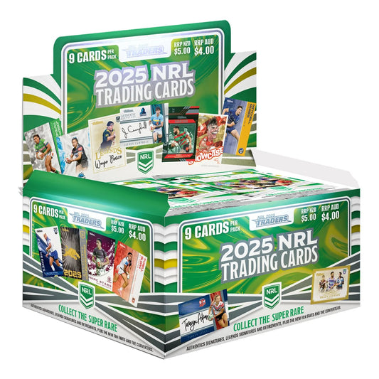 NRL 2025 Trading Card Box - 36 Packs